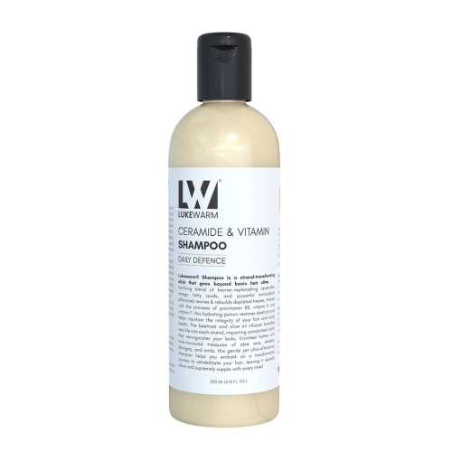 Lukewarm: Ceramide & Vitamin Daily Defence Shampoo, 200ml