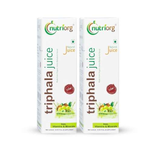 Nutriorg: Triphala Juice - 250 ml ( Pack of 2)