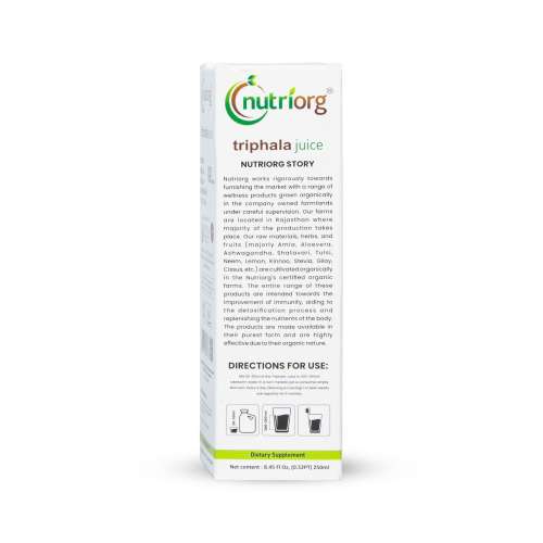 Nutriorg: Triphala Juice - 250 ml ( Pack of 2)
