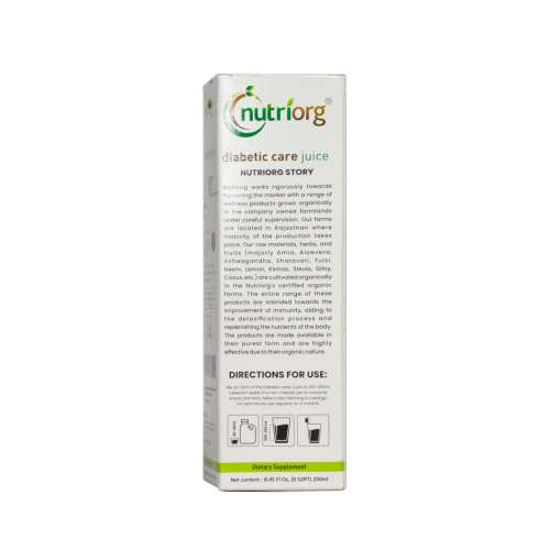 Nutriorg: Diabetic Care Juice - 250 ml ( Pack of 2)