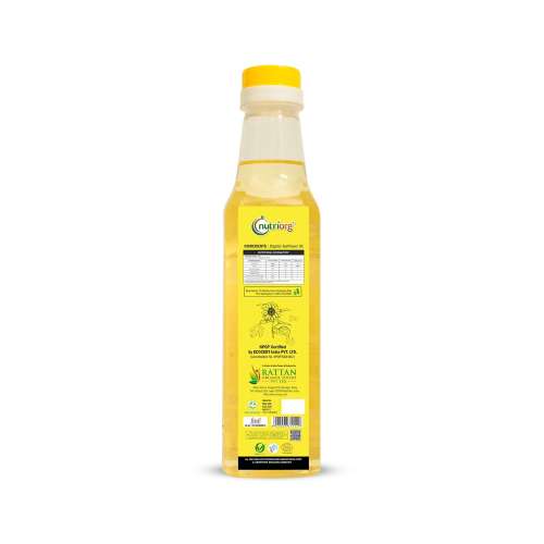 Nutriorg: Certified Organic Sunflower Oil - 500 ml