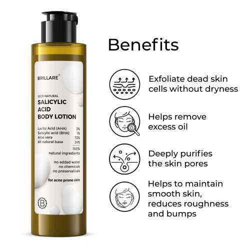 Brillare: Salicylic Acid Body Lotion - 200ml
