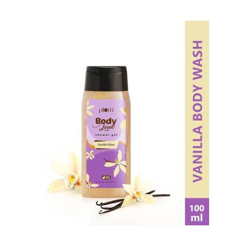 Plum: BodyLovin' Vanilla Vibes Shower Gel -Pack of 1 (100ml each)