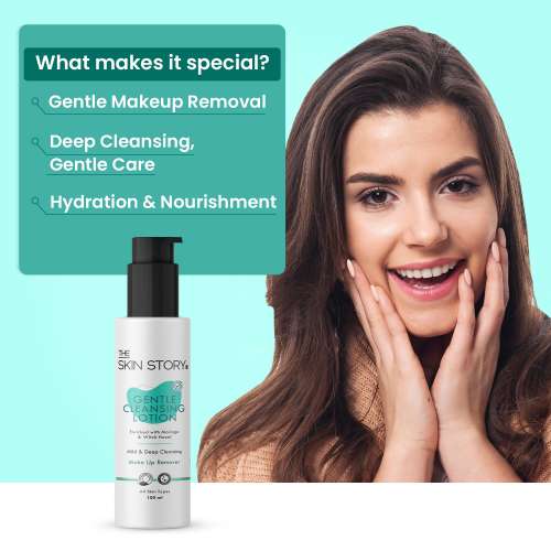 The Skin Story: Gentle Cleansing Lotion - 100ml