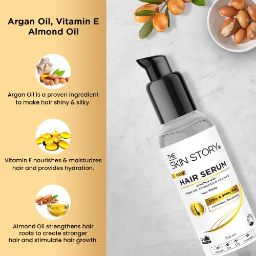 The Skin Story: Hair Serum - Non Sticky - UV Protection - 100 ml