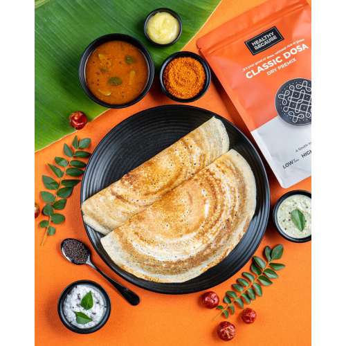 Healthy Because: Classic Dosa Premix, 400 Gms Healthy Because: Classic Dosa Premix, 400 Gms