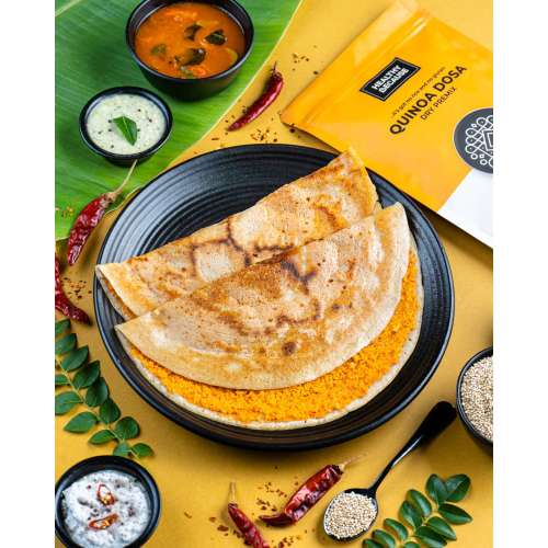 Healthy Because: Quinoa Dosa Premix, 400 Gms