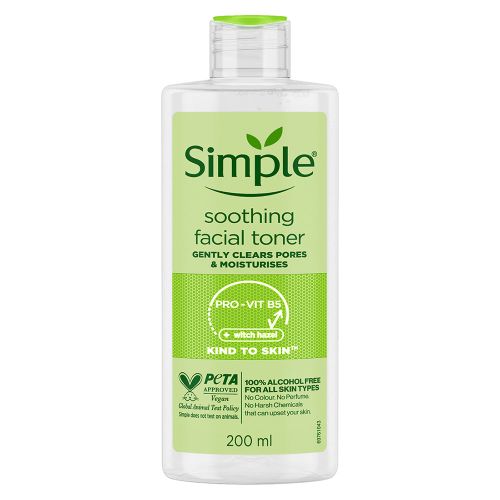 Simple: Skin Soothing Facial Toner - 200ml