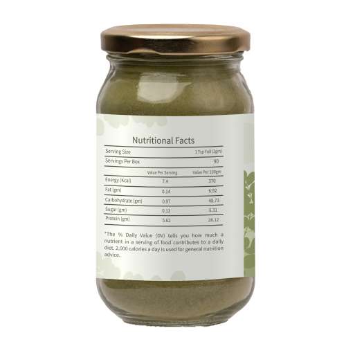 Ecotyl: Moringa Leaf Powder | Natural Multi-Vitamin | Good for Hair & Skin | 150g