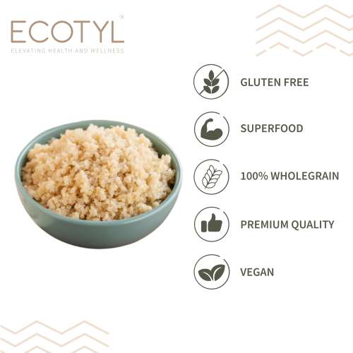 Ecotyl: Quinoa (White) | Gluten Free | High Protein | 500g