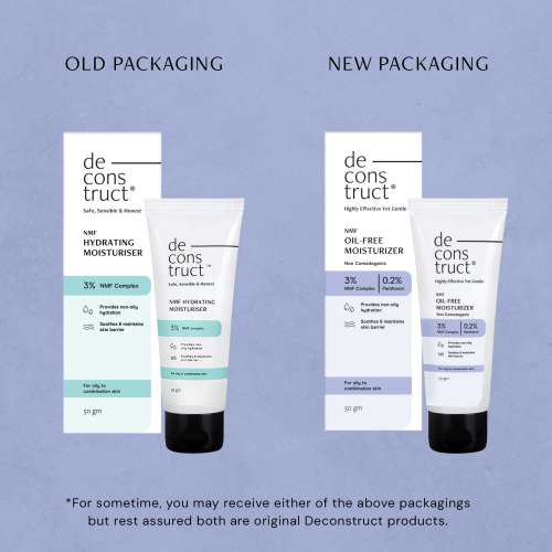 Deconstruct Skincare: Hydrating Moisturizer- 3% Nmf Complex - 50gm