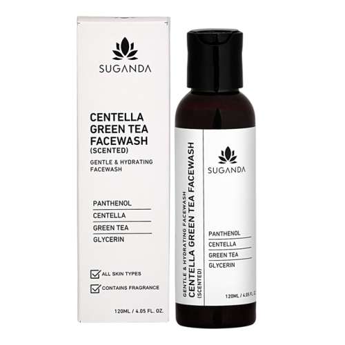 Suganda: Centella Green Tea Facewash (Unscented) - 120ml