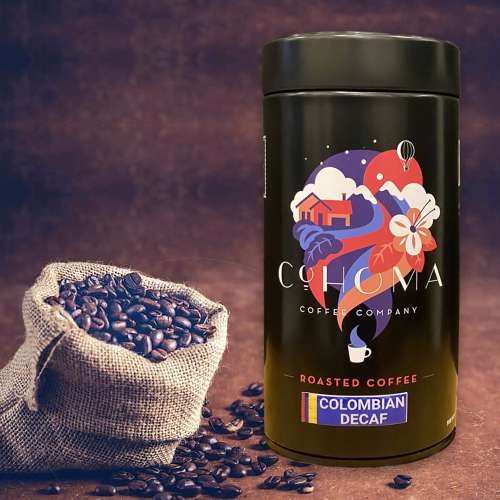 Cohoma Coffee: Colombian (Decaffeinated) - Roasted Coffee - 250g
