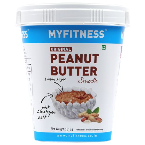MYFITNESS: Original Smooth Peanut Butter - 510g