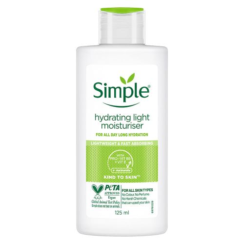 Simple: Skin Hydrating Light Moisturiser  - 125ml