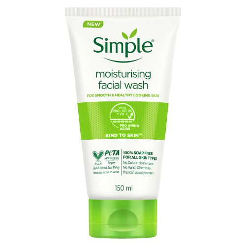 Simple: Skin Moisturising Facial Wash - 150ml Simple: Skin Moisturising Facial Wash - 150ml