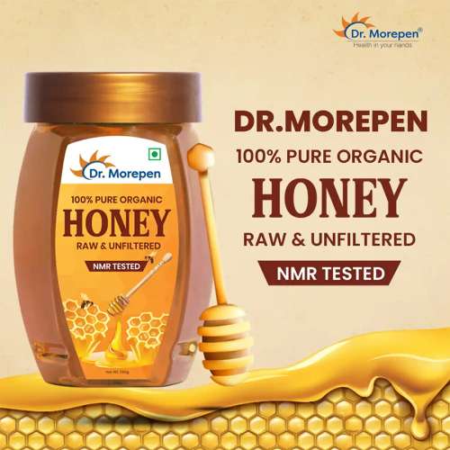 Dr. Morepen: Natural & Pure Multi Flora Honey NMR Tested  - 250gm Pack of 3