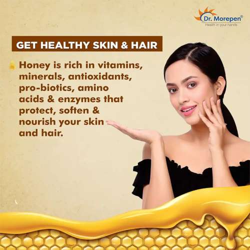 Dr. Morepen: 100% Pure Organic Honey NMR Tested - 250gm Pack of 4