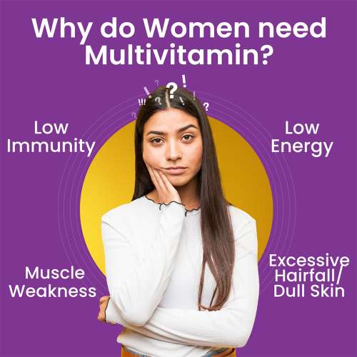 Dr. Morepen: Multivitamin Men with Omega 3 & Herbs for Energy & Immunity Boost - 60 Veg Tablets and Multivitamin Women with Calcium & Herbal Extracts for Energy & Immunity Boost - 60 Veg Tablets