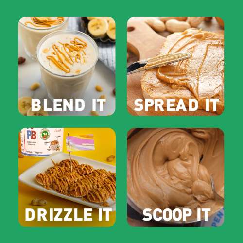 MYFITNESS: Natural Crunchy Peanut Butter - 1250g