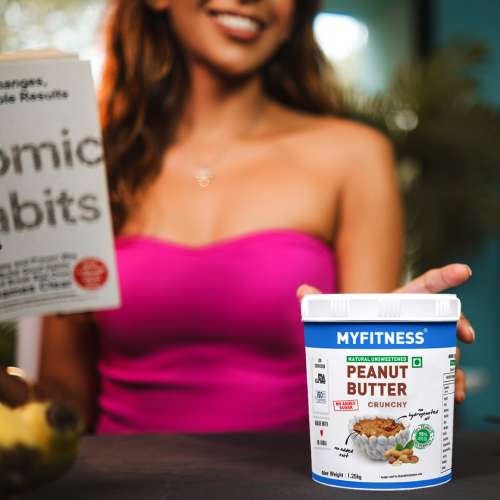 MYFITNESS: Natural Crunchy Peanut Butter - 1250g