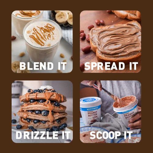 MYFITNESS: Chocolate crispy Peanut Butter - 1200g