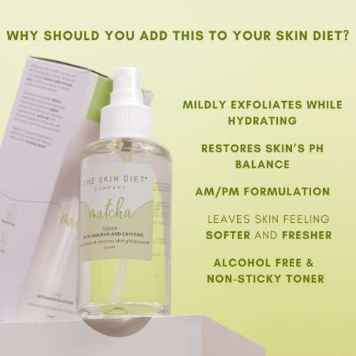 The Skin Diet Company: Matcha Toner - 100ml The Skin Diet Company: Matcha Toner - 100ml