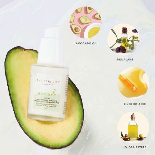 The Skin Diet Company: Avocado Serum -15ml
