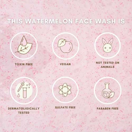 The Skin Diet Company: Watermelon Face Wash -30ml