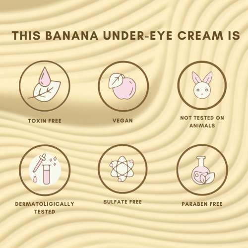 The Skin Diet Company: Banana Under Eye Cream - 30ml The Skin Diet Company: Banana Under Eye Cream - 30ml