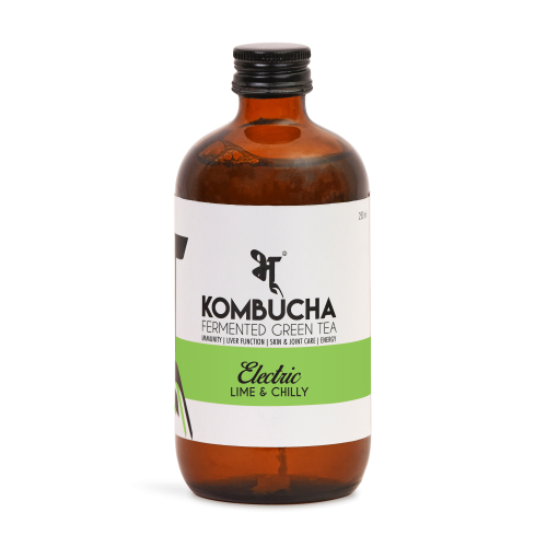Bhu: Fermented Green Tea - Electric: Chilli & Lime 250ml (Pack of 1)
