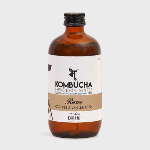 Bhu: Fermented Green Tea - Revive: Coffee & Vanilla Bean 250ml (Pack of 1)