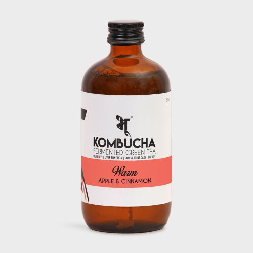 Bhu: Fermented Green Tea - Warm: Apple & Cinnamon 250ml (Pack of 1)