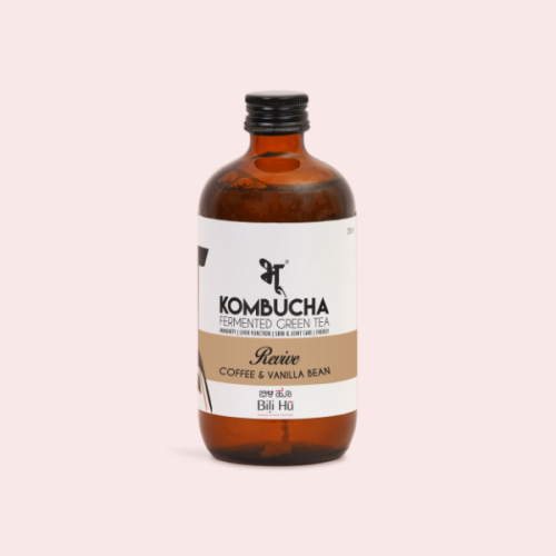 Bhu: Fermented Green Tea - Revive: Coffee & Vanilla Bean 250ml (Pack of 1)