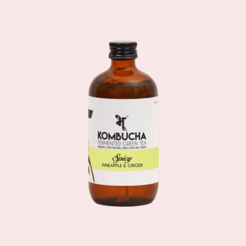 Bhu: Fermented Green Tea - Spicy: Pineapple & Ginger 250ml (Pack of 1)