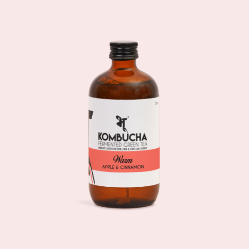 Bhu: Fermented Green Tea - Warm: Apple & Cinnamon 250ml (Pack of 1)