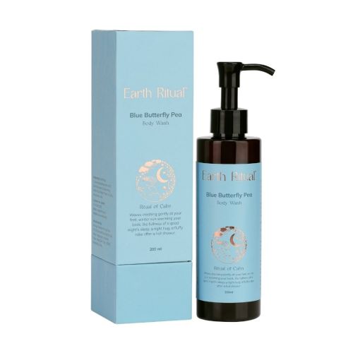 Earth Ritual: Body Wash - Blue Butterfly Pea (Calm)- 200ml Earth Ritual: Body Wash - Blue Butterfly Pea (Calm)- 200ml
