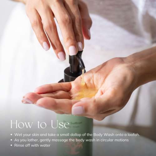 Earth Ritual: Body Wash - Rice Saffron (Balance)- 200ml