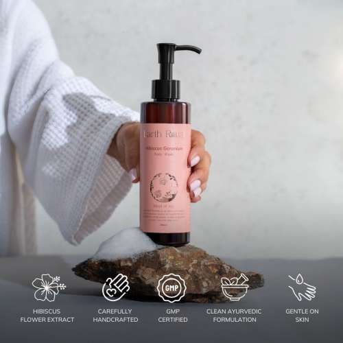 Earth Ritual: Body Wash - Hibiscus Geranium (Joy)- 200ml
