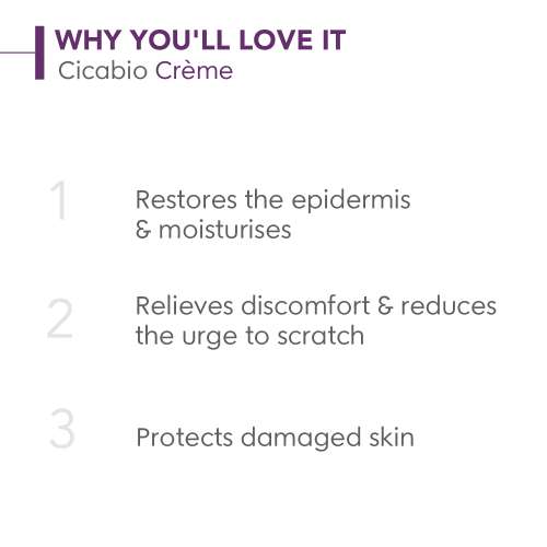 Bioderma: Cicabio creme repairing soothing cream irritated damaged skin baby children adult 40ml
