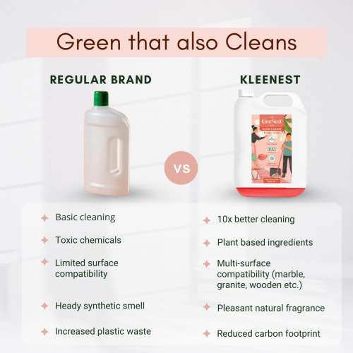 Kleenest: Kleenest Floral Wave Floor Cleaner liquid concentrate - 5L
