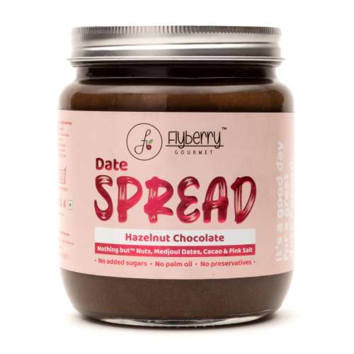 Flyberry Gourmet: Choco Hazelnut Spread, 500g | Sugarfree | Vegan | Keto & Diabetes Friendly