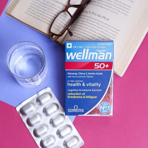 Wellwoman: 50+ Multivitamins For Women| Vegetarian 30 Tablets