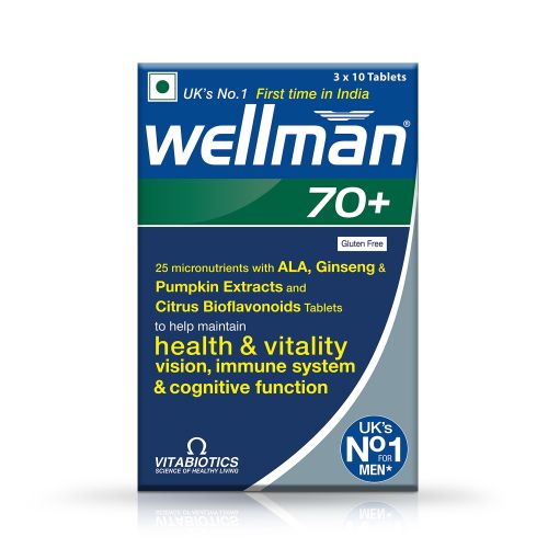 Wellwoman: 70+ Multivitamins For Women| Vegetarian 30 Tablets