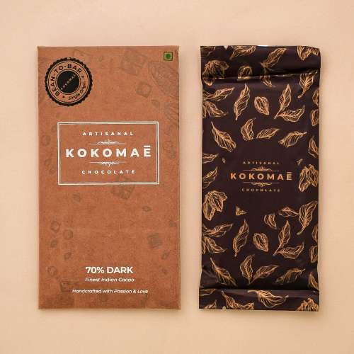Kokomae: Chocolaty Bliss: Holi Bean to Bar Chocolate Bonanza with 4 Chocolate Bars & 3 Jars