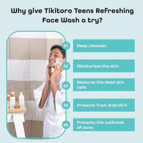 Tikitoro: Teens Refreshing Face Wash