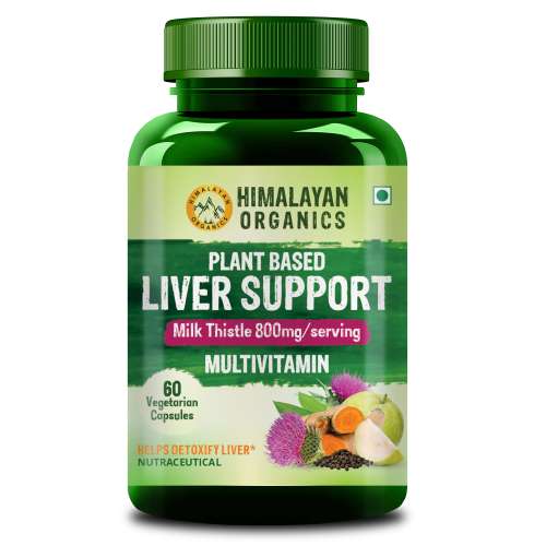 Vlado's Himalayan Organics: Plant Based Liver Support with Milk Thistle- 60 Veg Capsules