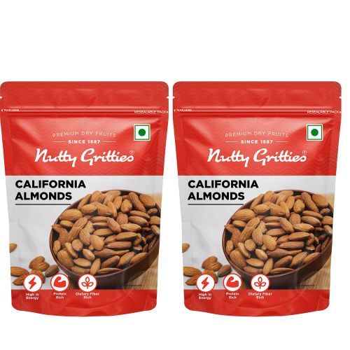 Nutty Gritties: California Almonds - 400g (2 Pack of 200g each)