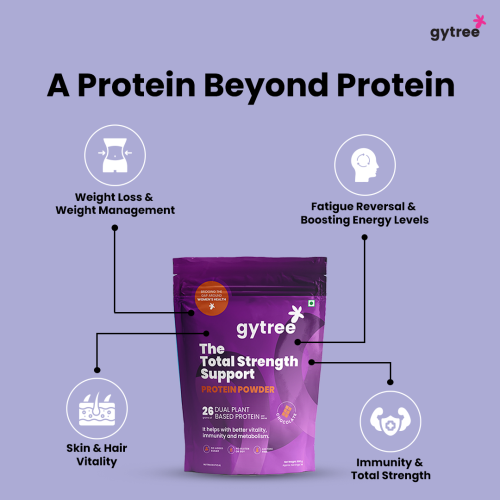 Gytree: The Total Strength Support Chocolate Protein (500gms)