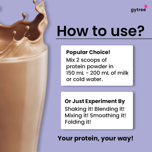 Gytree: The Total Strength Support Chocolate Protein (500gms)